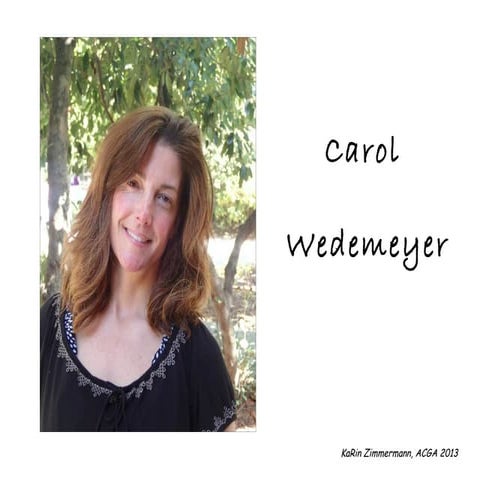 Ka rin   carol wedemeyer