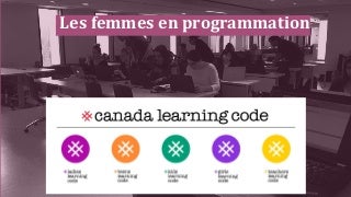 Karine Boisvert - Les femmes en programmation
