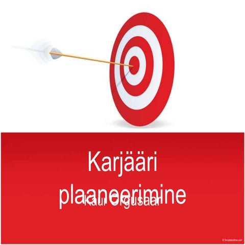 Karjääri Plaan