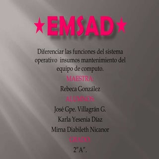 insumos informaticos