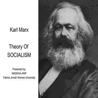 Karl marks theory of socialism