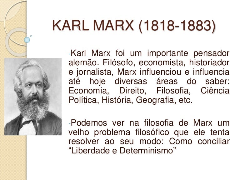 Karl marx (materialismo histórico) Karl marx (materialismo histórico)
