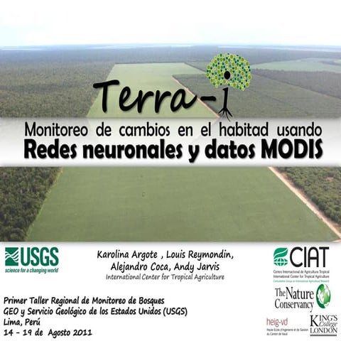Terra - Redes Neuronales y datos MODIS