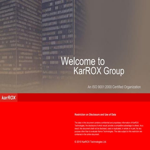 Karrox Franchise at Trident for Africa Day. 
