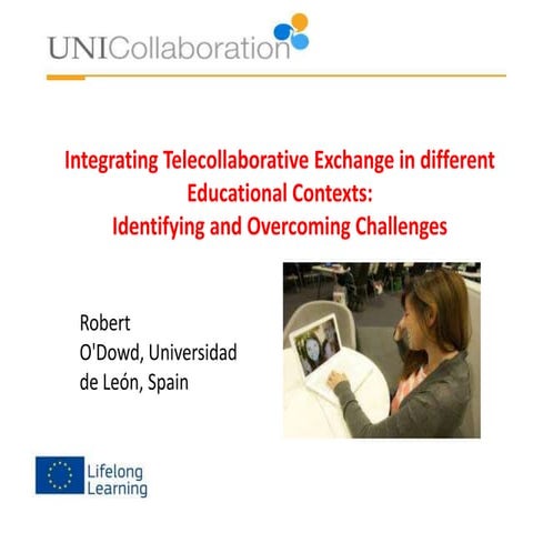 Integrating Telecollaboration in different educational contexts – identifying...