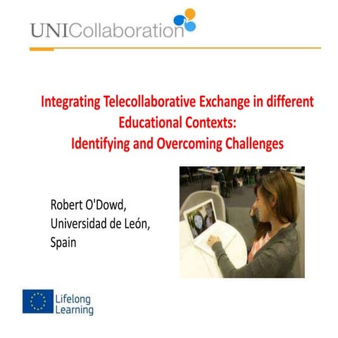Integrating Telecollaboration in different educational contexts – identifying...