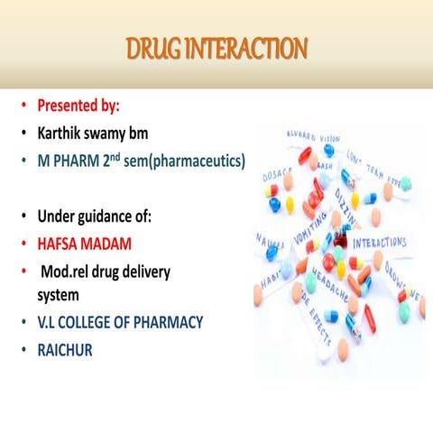 drug interaction