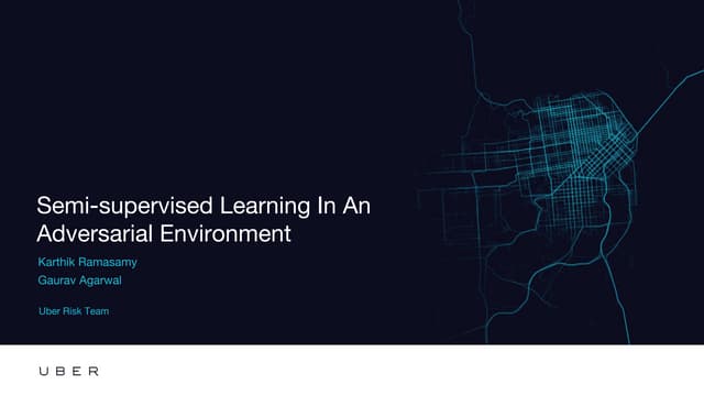 Semi-Supervised Learning In An Adversarial Environment