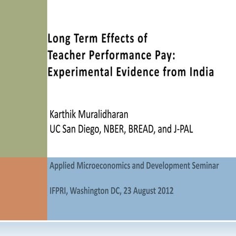 08.23.2012 - Karthik Muralidharan