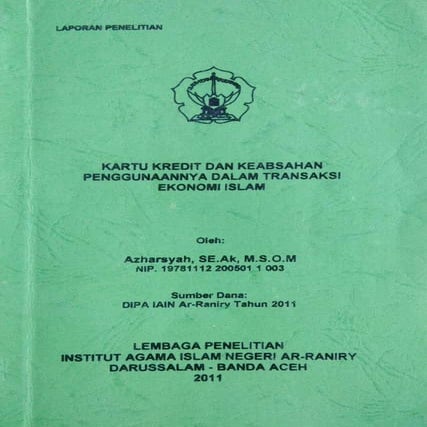 Kartu Kredit dan Keabsahan Penggunaannya dalam Transaksi Ekonomi Islam