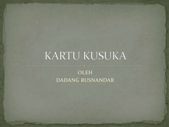 Kartu kusuka 2