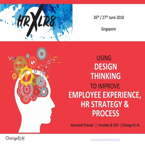 Design Thinking to improve Employee Experience and HR Strategy