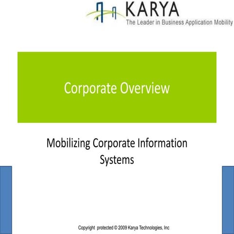 Karya Corp Overview