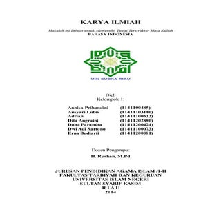 Karya ilmiah