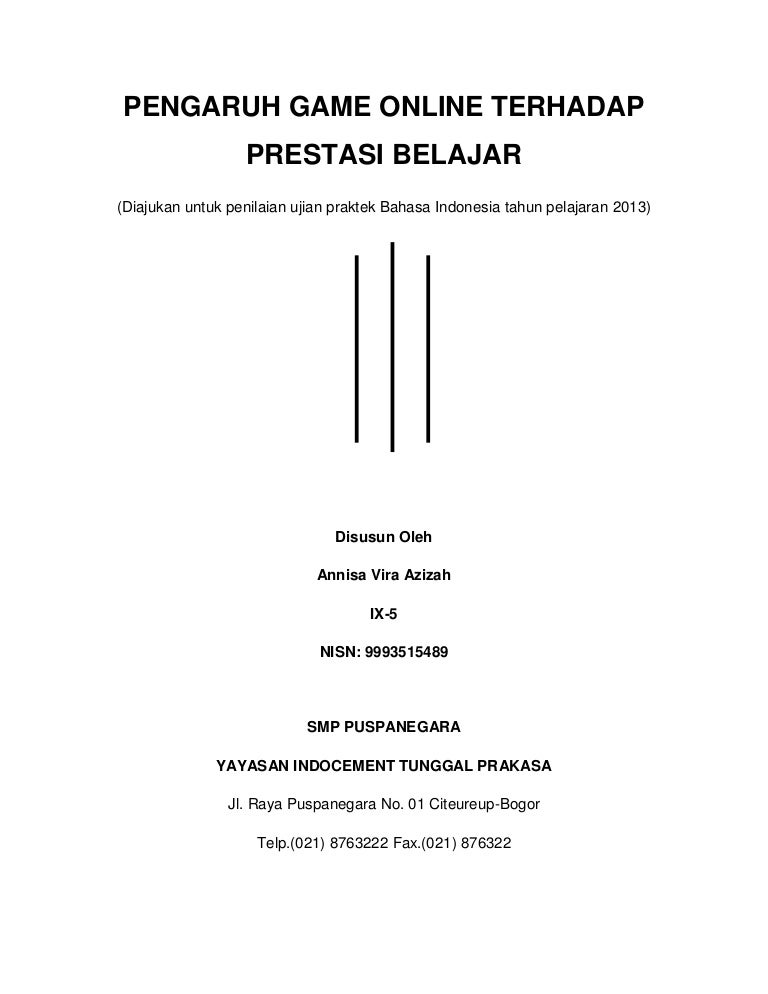 Karya Ilmiah Tanpa Halaman