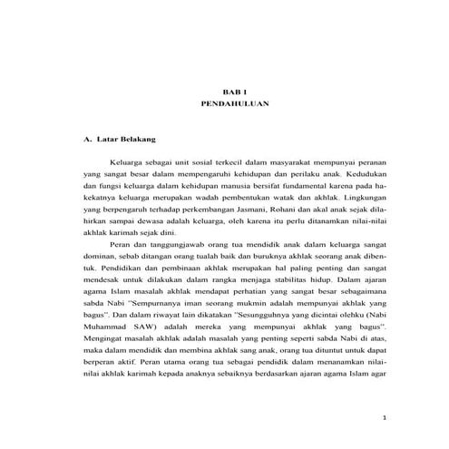 Presentation1KARYA TULIS ILMIAH PERAN ORANG TUA DALAM MEMBANGUN PRIBADI ANAK DI ERA GLOBALISASI