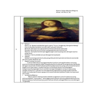 Analisis Karya 2 Dimensi