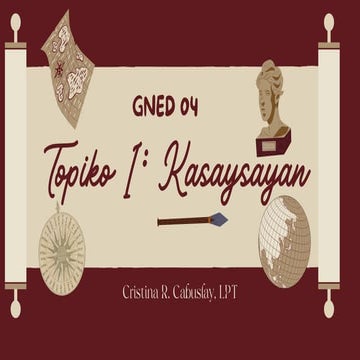 Babasahin Hinggil sa Kasaysayan ng Pilipinas