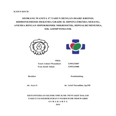 Kasus Kecil Interna : Diare Kronik