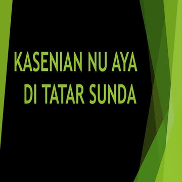 Kasenian budaya tatar sunda