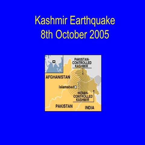 Kashmir Earthquake