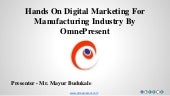 Hands On Digital Marketing For Manu...