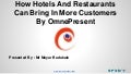 How Hotels And Restaurants Can Bring In More Customers