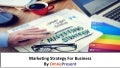 Marketing Strategy For Business