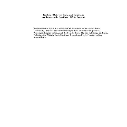 Kashmir between india and pakistan