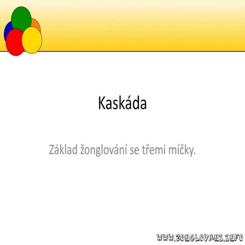 Kaskáda | PPT
