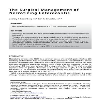 Kastenberg 2013 clinics-in-perinatology