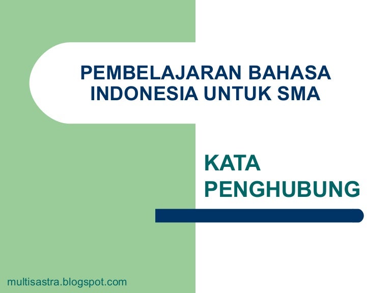 Kata Penghubung