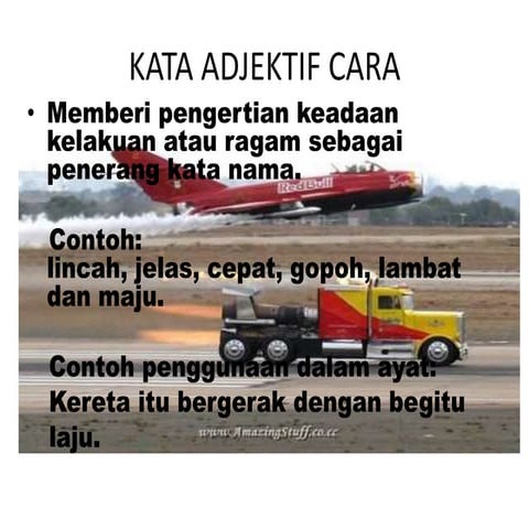 Kata adjektif cara