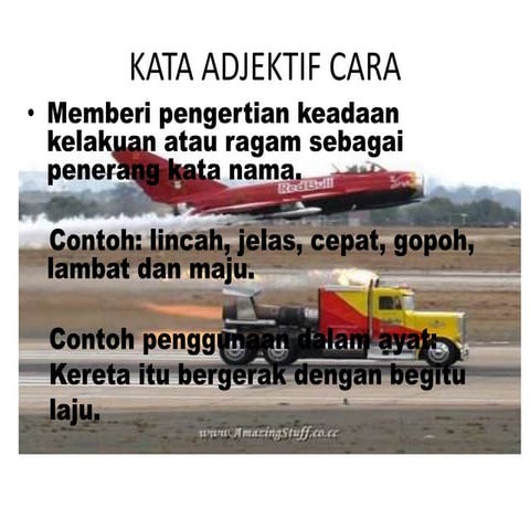 Kata adjektif cara