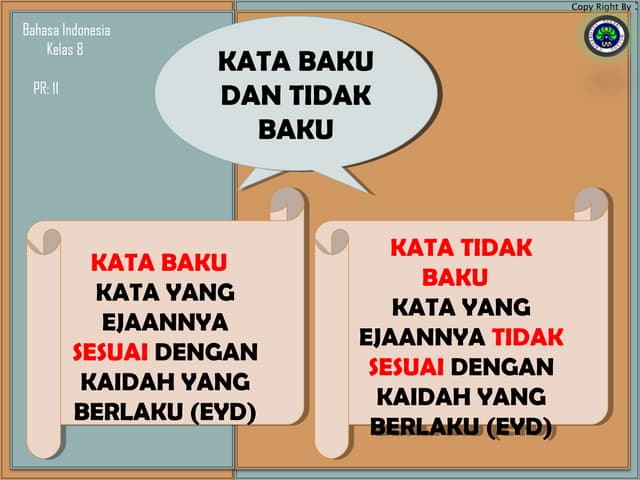 Makalah Bahasa baku dan bahasa nonbaku