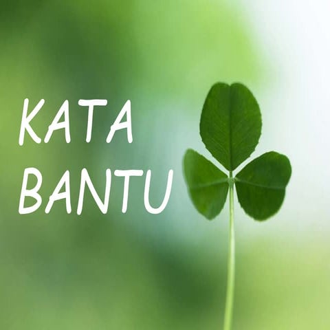 Kata bantu