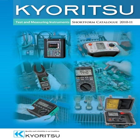 Katalog produk kyoritsu distributed by tridinamika
