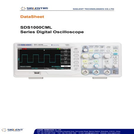 Katalog siglent-digital-oscilloscope-sds1000cml-tridinamika