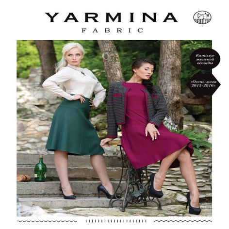 Yarmina каталог женской одежды Осень-весна 2015-2015 | PDF