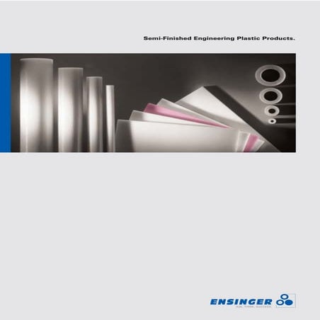 Katalog peek tecapeek ensinger