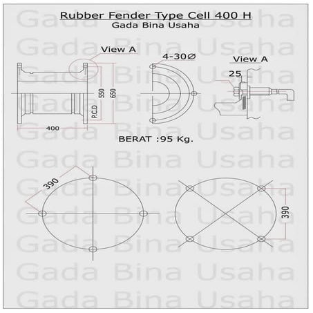 Katalog Rubber Fender Cell