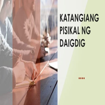 Katangiang Pisikal ng Daigdig A.P 8.pptx