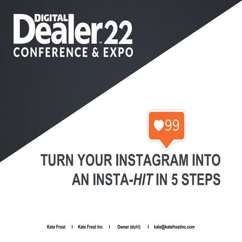 Turn Your Instagram into an Insta-Hit in 5 steps