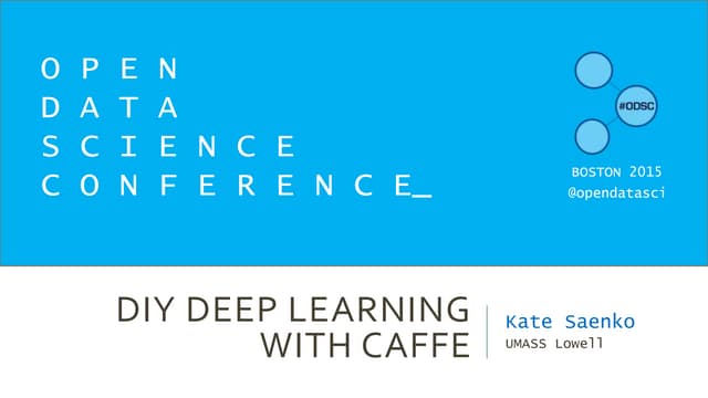DIY Deep Learning with Caffe Workshop