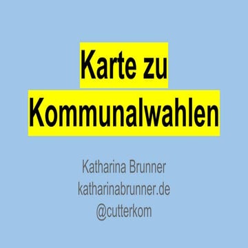 Geocoding im Lokalen