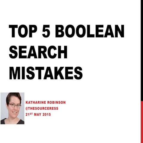 Katharine Robinson - 4th JUne 2015