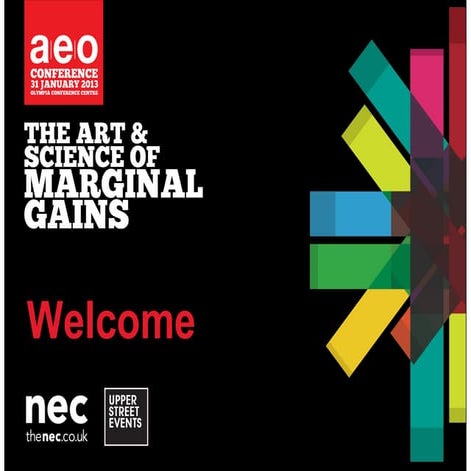 Kathryn James and Paul Byrom at the AEO Conference 2013