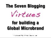 Kathy Sierra on "building a Global Microbrand" (from SXSWi)