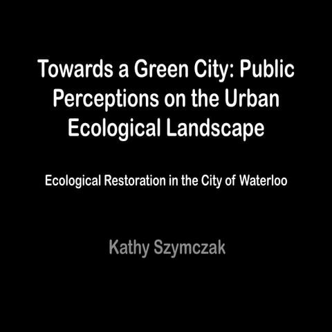 CAPS 2012 Towards A Green City