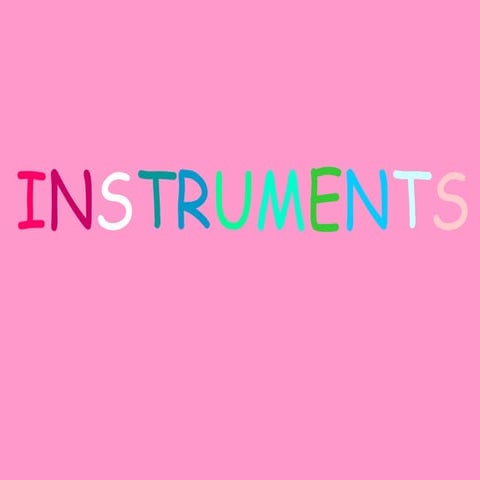 Orchestra Instruments by Katia Carrasco